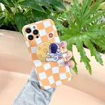 Yellow Checkerboard Stand
