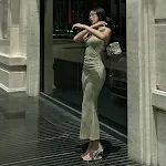 Summer Tight Waist Sheath Dress, flattering fit, perfect for warm weather, elegant and comfortable, accentuates your fig — photo 5