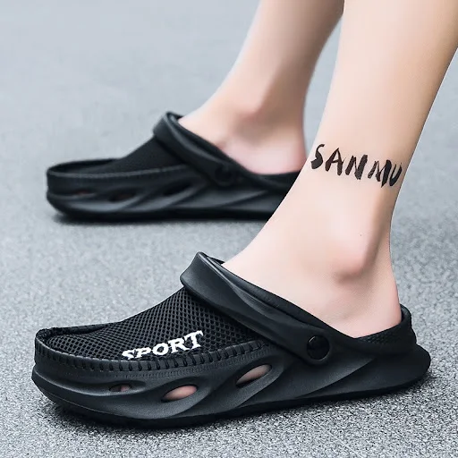 Title 2, Mesh Sandalen Halve Pack Casual Heren Birds Ne...