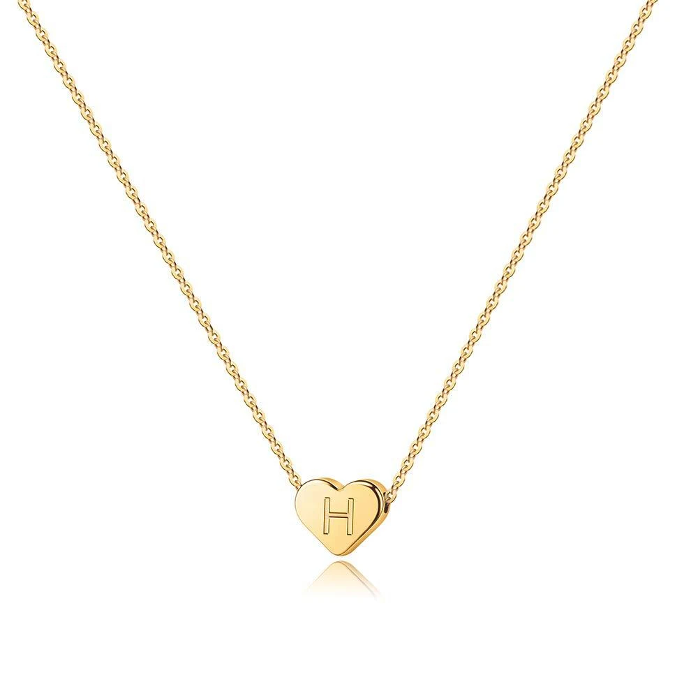 Colar com Carta de Amor em Aço Inoxidável Ouro 18K. Presenteie com elegância e eternize seu amor com este colar especial. — foto 46