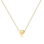 Colar com Carta de Amor em Aço Inoxidável Ouro 18K. Presenteie com elegância e eternize seu amor com este colar especial. — foto 46