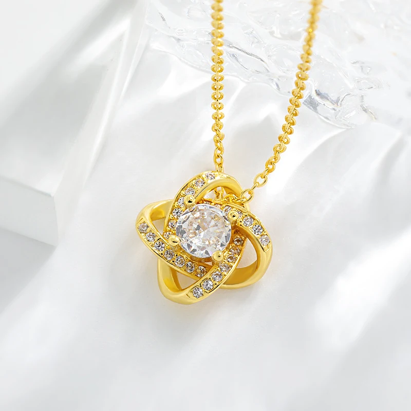 Colar com pingente Coração da Eternidade Corrente clavícula Presente ideal para ela Joia elegante e romântica Amor eterno e beleza feminina — foto 11