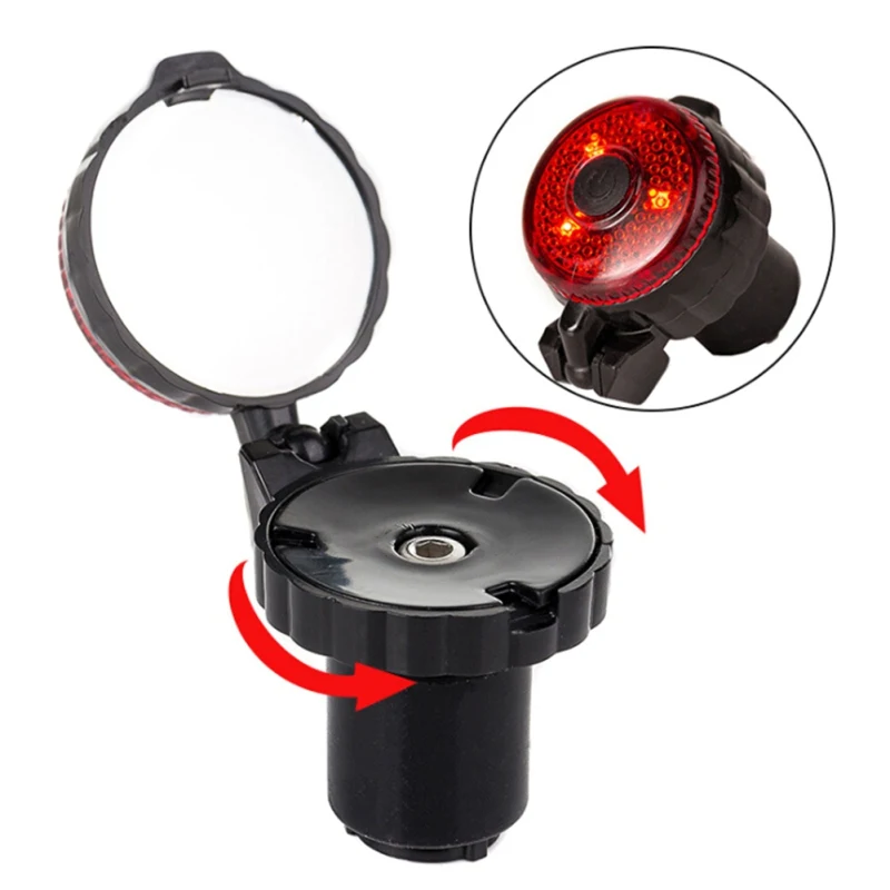 Title 9, Bicycle Rearview Mirror Handlebar Back Eye Cycl...
