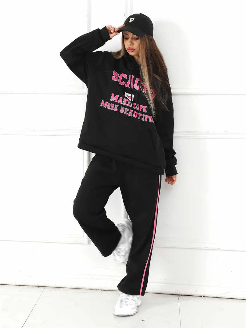 Women's Fashion Casual Printed Top Pants Set, perfect for everyday wear, comfortable and stylish, ideal for a relaxed lo — photo 30