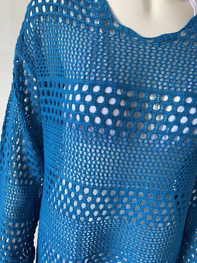Title 9, Womens Beach Sun Protection Knitted Cutout Blo...