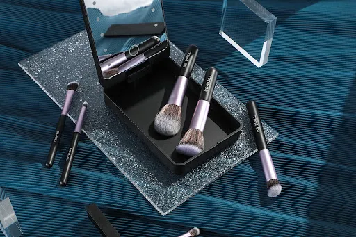 Title 14, Rechargeable Luminous Mirror Portable Makeup Br...