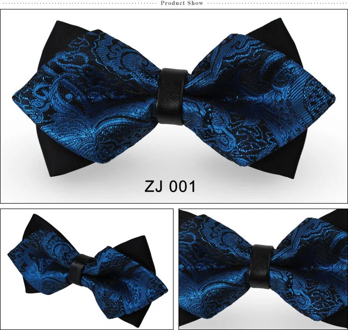 Title 2, Gravata borboleta masculina casual xadrez com p...