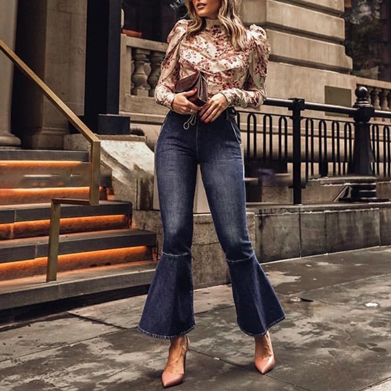 Camisa de manga longa com costura, laço, mangas bufantes, pregas e estampa. Perfeita para um visual charmoso e sofisticado. — foto 6