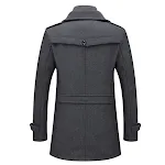 Cold-resistant Plus cotton woolen men's jacket providing superior warmth and comfort in cold weather conditions. — photo 7