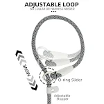 Adjustable Collar Harness Dog Leash Nylon Pet Lead Leash Dog Harness Durable Rope Belt Lightweight Dog Accessories Cat C — photo 3