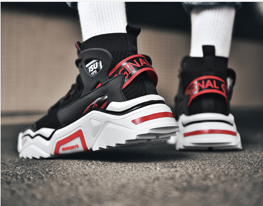 Title 4, Breathable comfortable trend mens shoes socks ...