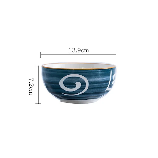 Title 2, Creative Japanese Style Ceramic Dessert Salad B...