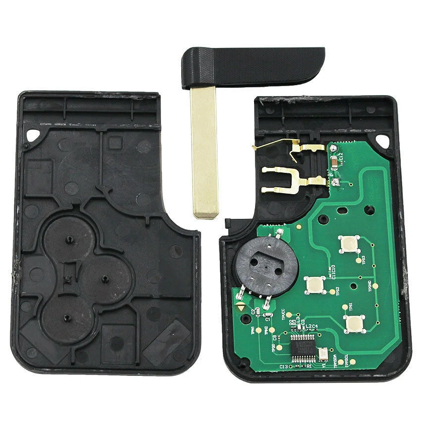 Chiave telecomando per auto Renault Megane Smart Card 433MHz ID46 PCF7947, sostituzione facile e sicura, per un utilizzo immediato — foto 1