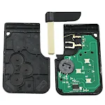Chiave telecomando per auto Renault Megane Smart Card 433MHz ID46 PCF7947, sostituzione facile e sicura, per un utilizzo immediato — foto 1