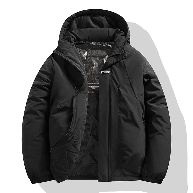 Chong Feng Cotton-padded Clothes Couple Men and Women Warm Winter Jacket Comfortable Cotton Filling Provides Insulation — photo 7