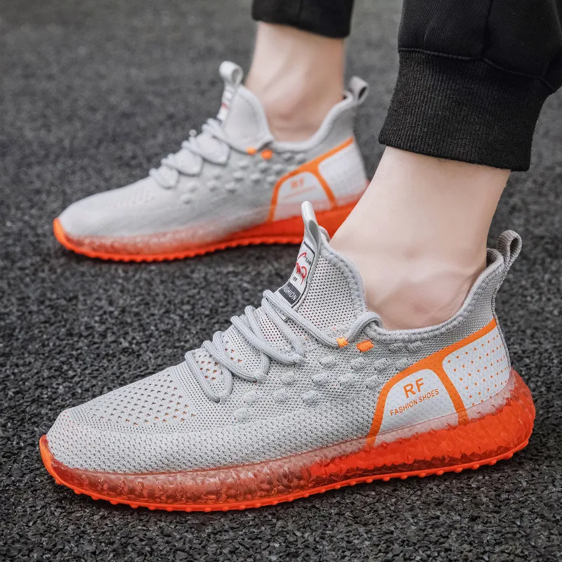 Męskie sportowe buty codzienne w koreańskim stylu. Wygodne, stylowe i idealne do noszenia na co dzień oraz do lekkich aktywności sportowych. — zdjęcie 18