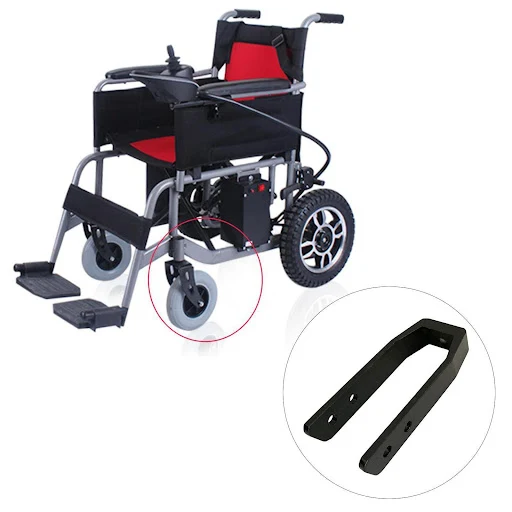 Title 1, Aluminum Wheelchair Caster Fork Accessories Imp...