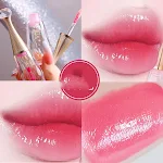 Crystal Clear Color Changing Lip Lacquer – Nourishing, Moisturizing, Temperature Change Lipstick. Get a natural lip colo — photo 5