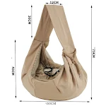 Bolsa mensageiro respirável para cães e gatos com tela, ideal para viagens, transporte seguro e confortável para seu pet, ombro ajustável. — foto 10