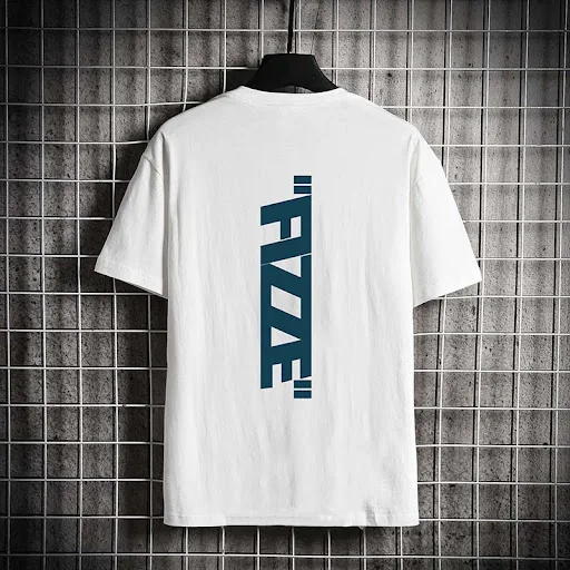 Title 5, Casual fashion brand round neck loose half sleeve