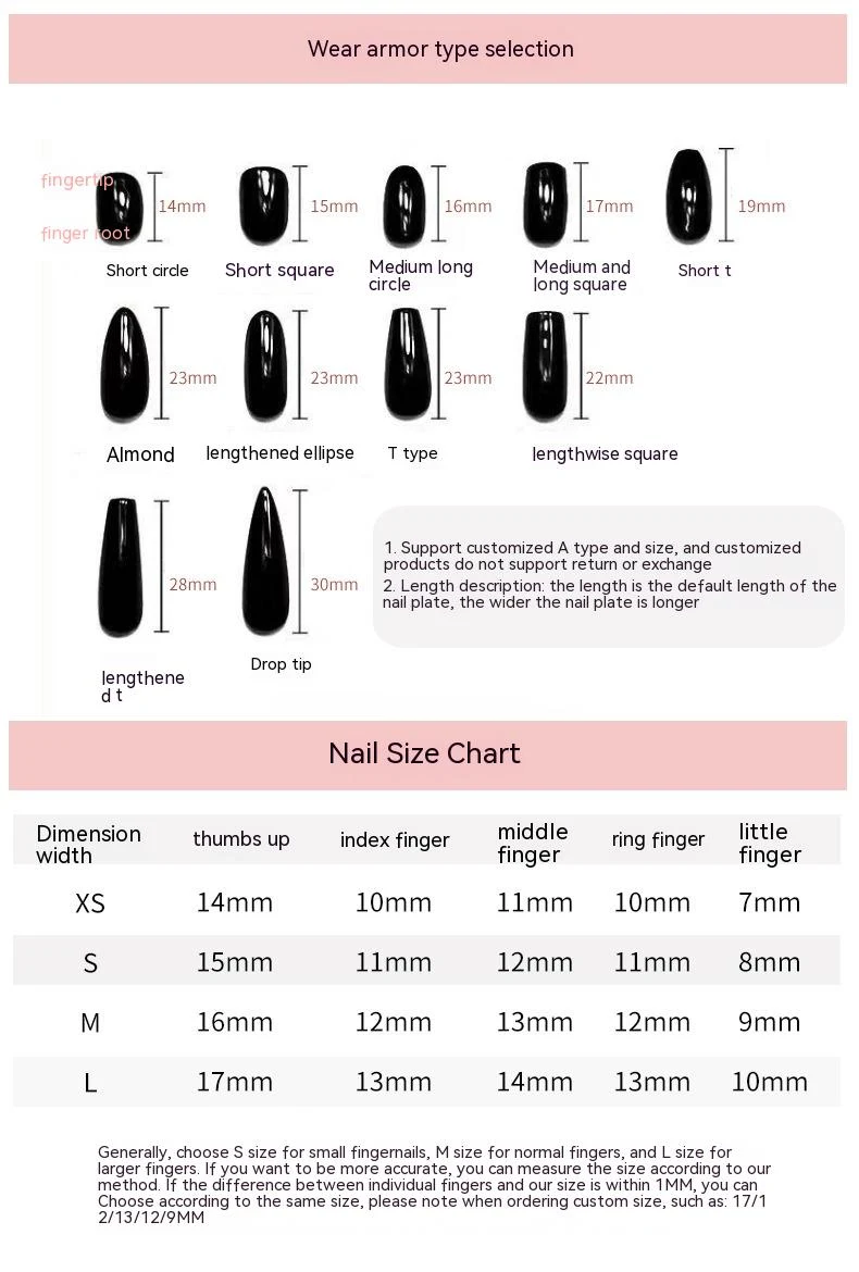 Adesivos de unhas Armadura para as mãos Warm Genie Series, apliques para unhas, ornamentos, patch de unha moderno e fácil de usar, beleza instantânea. — foto 20