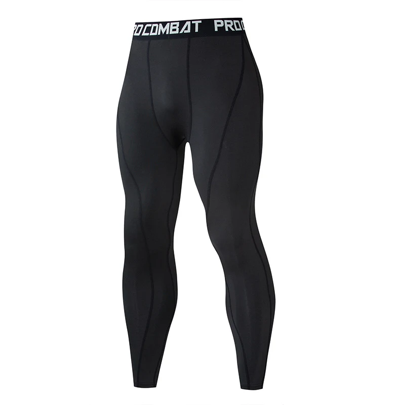 Pantalones deportivos ajustados para hombre de secado rápido rendimiento atlético y comodidad superior ideales para entrenamientos intensos. — foto 1