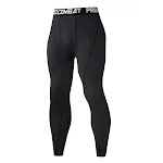 Pantalones deportivos ajustados para hombre de secado rápido rendimiento atlético y comodidad superior ideales para entrenamientos intensos. — foto 1