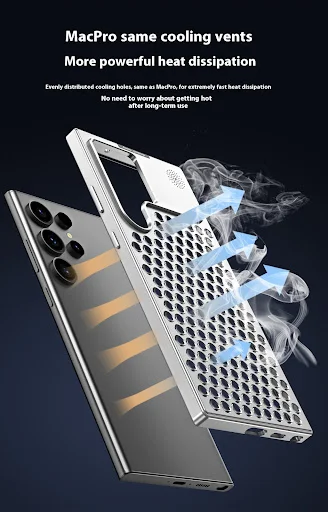 Title 11, Capa para telefone S24 Ultra com fixador de mol...