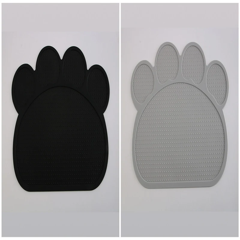 Pet supplies silicone placemat Non-slip and easy to clean Protects floors from spills Great for food and water bowls. — photo 5
