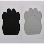 Pet supplies silicone placemat Non-slip and easy to clean Protects floors from spills Great for food and water bowls. — photo 5