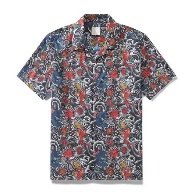 Title 4, New Mens Hawaiian Tropical Style Shirt Animal ...