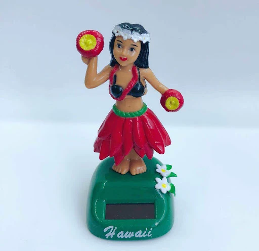 Title 9, Solar Swing Hawaiian Girl Car Accessories. Sola...
