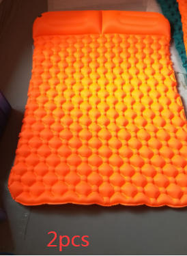 Tent Air Camping Mats Inflatable Cushion Double Outdoor 2 person Picnic Beach Plaid Blanket Baby Pad Home Rest Soft for — photo 4