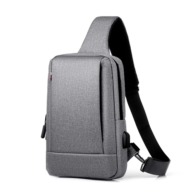Bolsa de peito masculina, bolsa de ombro, mochila transversal, perfeita para transportar seus pertences com segurança e estilo, ideal para uso diário. — foto 12