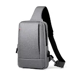 Bolsa de peito masculina, bolsa de ombro, mochila transversal, perfeita para transportar seus pertences com segurança e estilo, ideal para uso diário. — foto 12