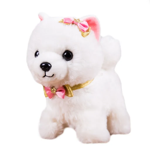 Title 2, Simulation dog plush electric puppy, an interac...