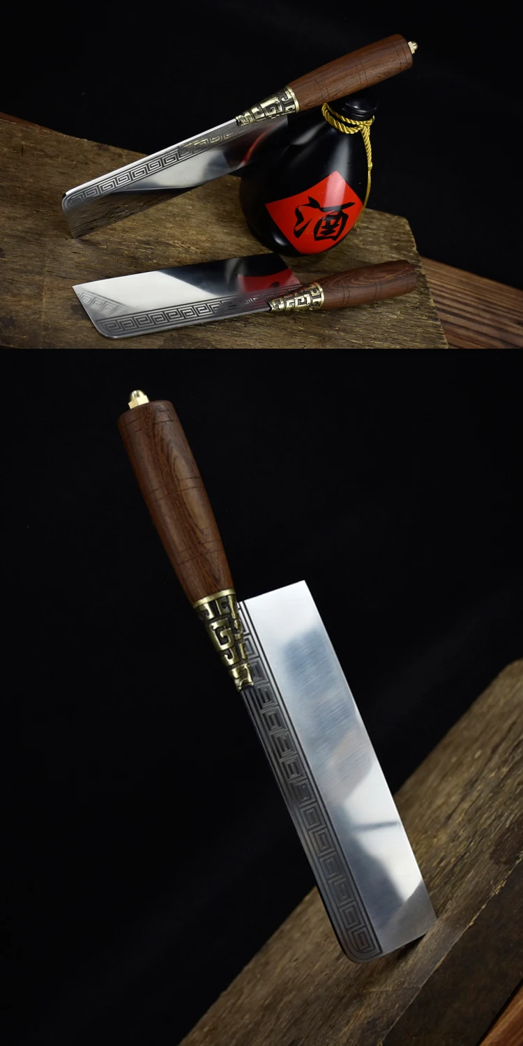 Title 5, Classic V-Blade Kitchen Knife for precision sli...