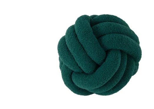Sofá simples para quarto com almofada de bola nó, ideal para decoração e conforto. Adicione charme e aconchego ao seu quarto. — foto 21