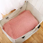 Cesto de roupa suja dobrável de tecido impermeável. Organize suas roupas com praticidade, fácil de guardar e transportar. — foto 4