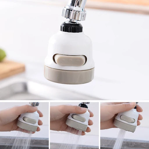 Title 3, Kitchen Faucet Splash Filter Nozzle 360 Degree ...