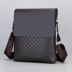 Bolsa Mensageiro Crossbody Casual Masculina Leve e Prática para o Dia a Dia, Com Compartimentos para Organização e Conforto ao Transportar. — foto 5