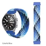 Colorful blue