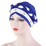 Sapphire blue X white