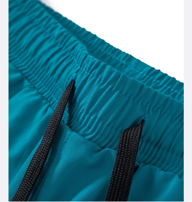 Title 8, Shorts esportivos masculinos com cordão, camada...