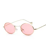 Gold frame pink piece