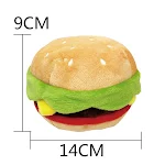Burger Fruit Cute Pet Voice Dog Toy Teddy model, a cute and interactive pet toy that makes sounds to encourage play and — photo 9