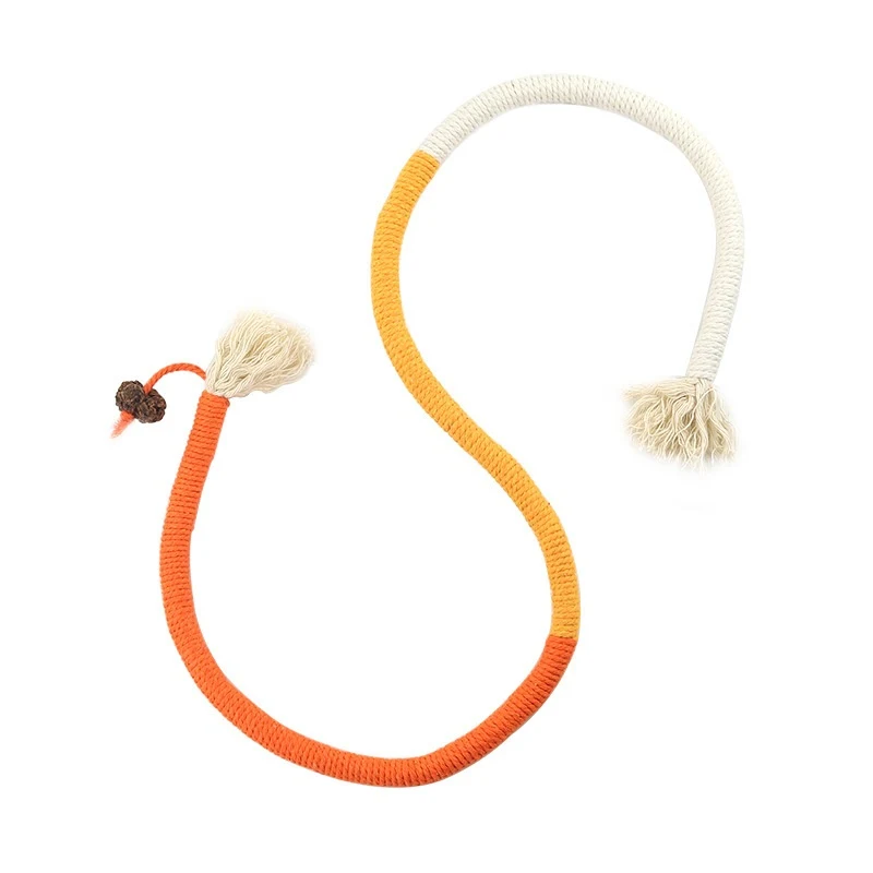 Cat Bite Rope Toy Self-Hi Relieving Stuffy Pet Products Alleviates Stress and Boredom Promotes Dental Hygiene Interactiv — photo 7