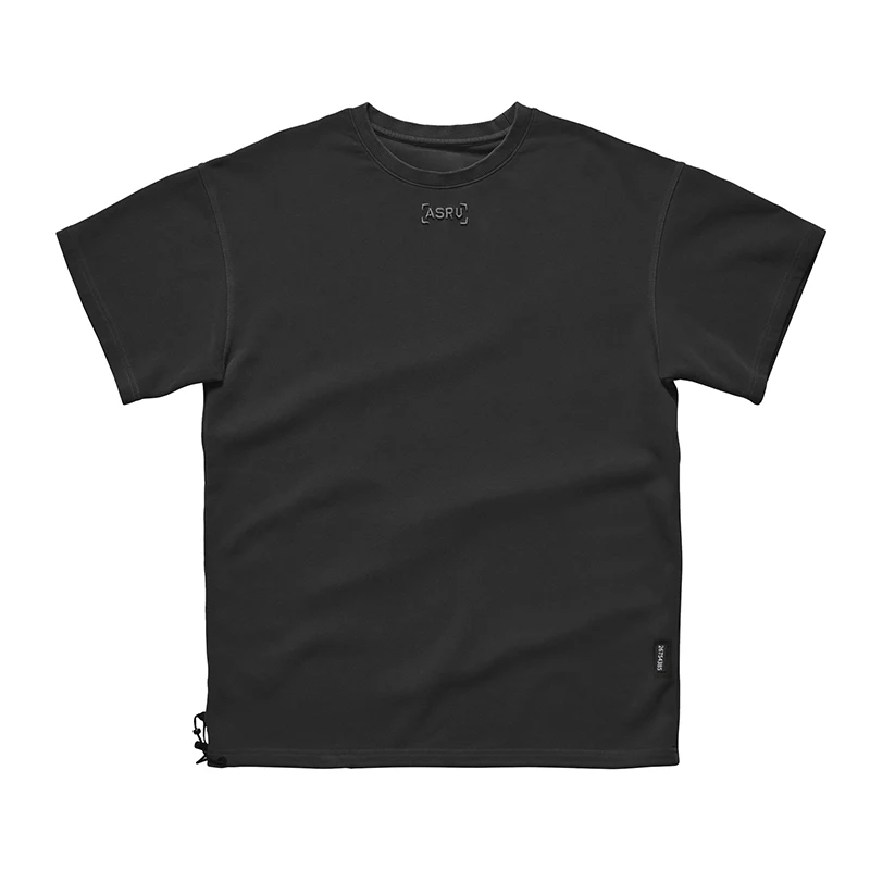 Men's Summer Sports Short Sleeve T-shirt, Loose Fit, Breathable, Comfortable, Washed Muscle Tee. Perfect for Training an — photo 5