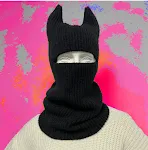 Warmer Cartoon-Kaninchenhut aus Strickwolle für Kinder und Erwachsene. Kuscheliges Winteraccessoire, hält warm und sieht putzig aus — foto 6