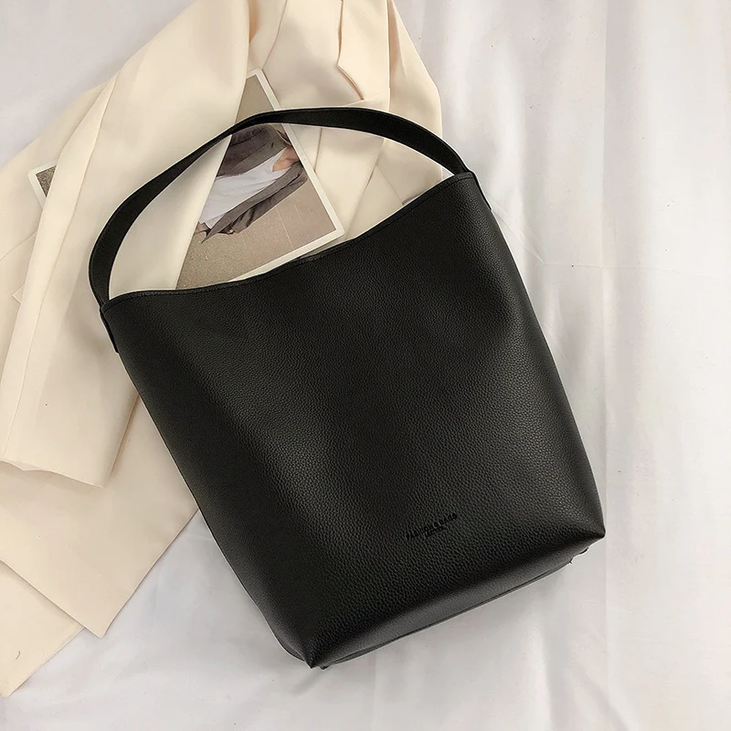 Title 2, Bolsa feminina estilo bucket para senhoras simp...